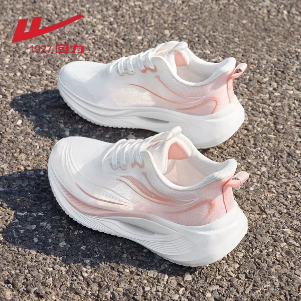 Pull-Back Sports Shoes for Women 2026 Summer New Style Mesh Breathable Thick-Soled Running Shoes Lightweight Soft-Soled Running Shoes for Women