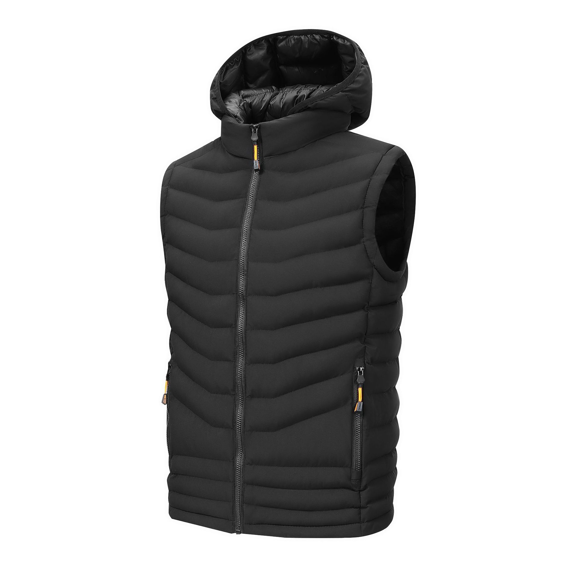 Costilas transfronterizas chaleco de algodón hombre otoño invierno chaqueta cálida de terciopelo sin mangas palpitación de algodón clip comercio exterior al por mayor