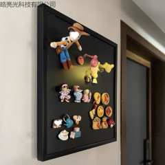 磁吸黑板电表箱遮丑神器配电箱遮挡装饰画免打孔新款冰箱贴展示板