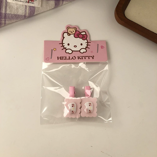 Pink Cookies Kitten Hairpin