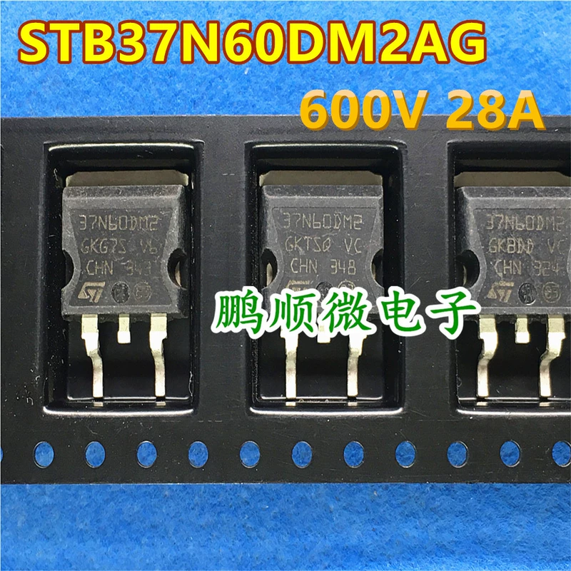 Полевой транзистор STB37N60DM2 600 В 28 А TO-263