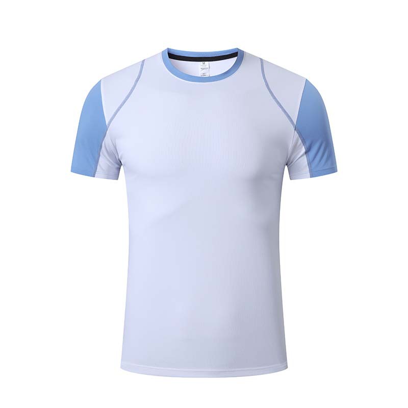 Verano al aire libre de los hombres y las mujeres deportes ropa de secado rápido camiseta running fitness grupo ropa cuello redondo superior manga corta impreso LOGOU