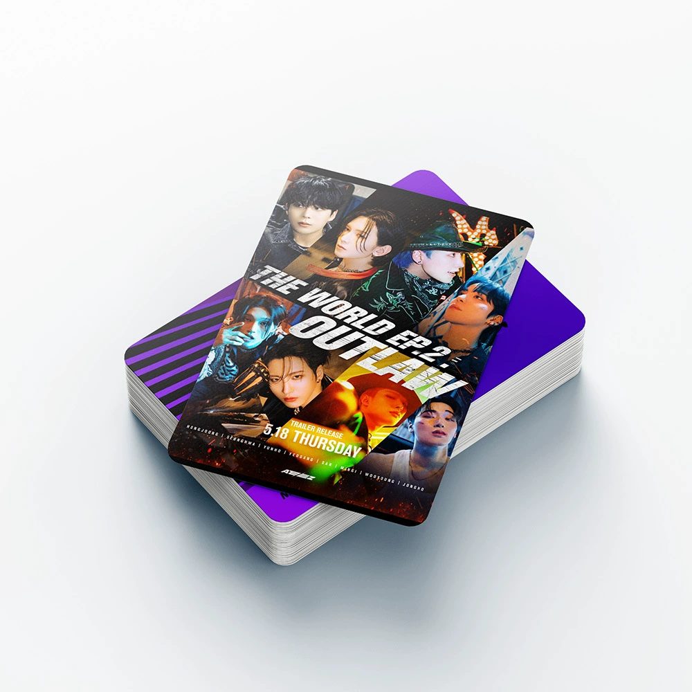 ATeez Card The World EP.2: Outlaw Album Kim Hongzhong Collection Card KPOP Фото карточка