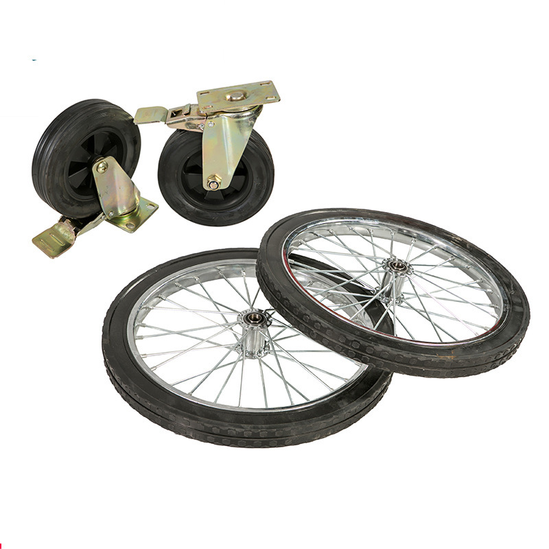 Wholesale Sanitation Cleaning Cart Trolley Cleaning Cart Mobile Trash Can Garbage Truck Accessories Hinge Handle