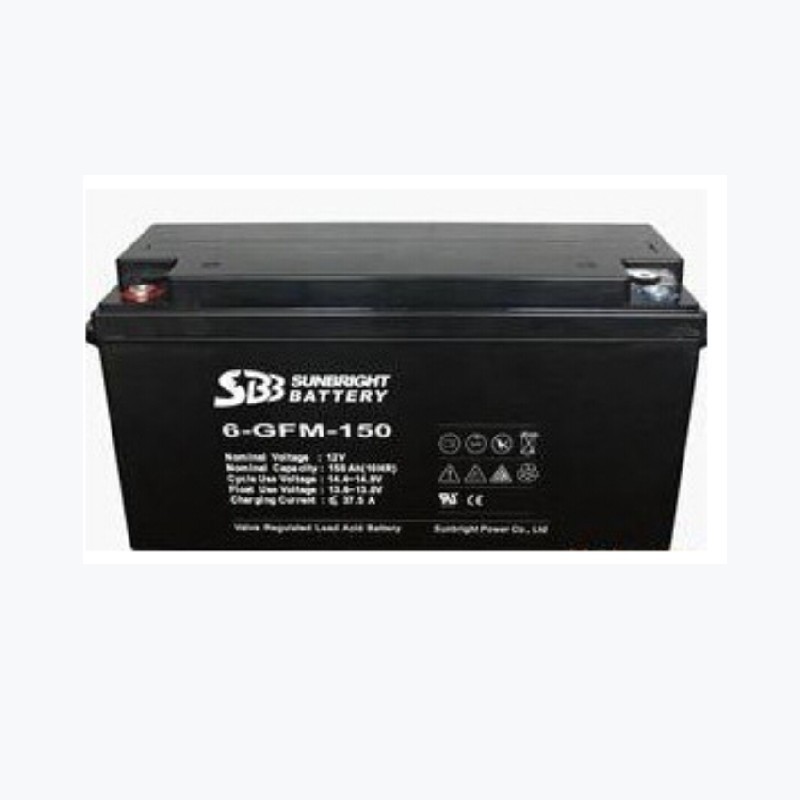 圣豹蓄电池12V150AH SBB免维护6-GFM-150 直流屏/电源 质保三年