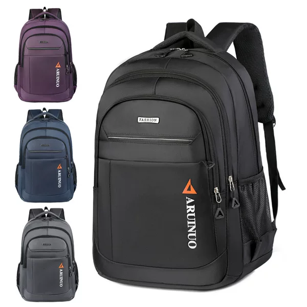 Customized Logo Printing, New Trendy Versatile Large-Capacity Backpack, Lightweight Business Travel and Commuting Computer Bag 15.6inch