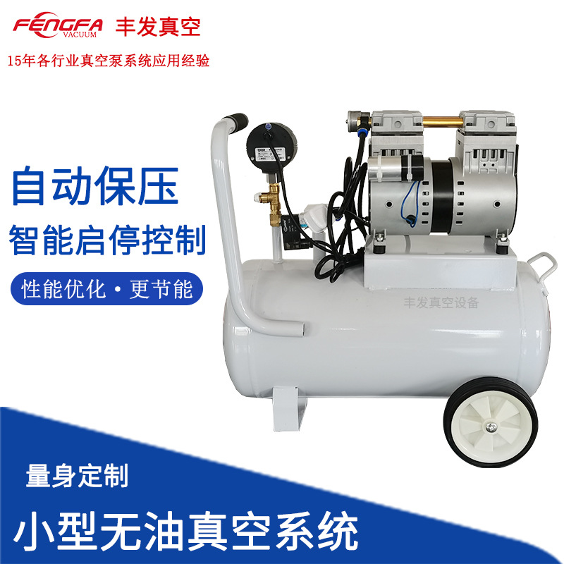 丰发真空无油真空泵站 小型真空系统自动启停实验室用 雕刻机专用