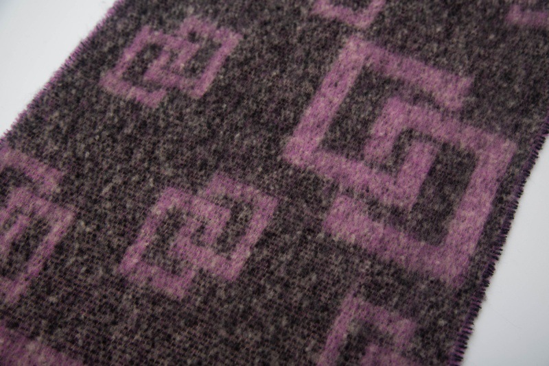 Sciarpa jacquard unisex per uomo e donna, accessorio elegante_voghion.com