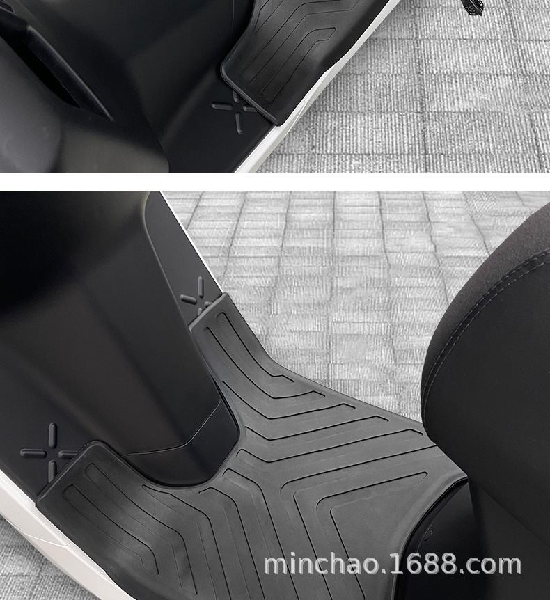 Electric Vehicle Floor Mats Are Suitable for Mavericks N1/N1S Edge-Wrapped Rubber Floor Mats, Non-Slip and Wear-Resistant Floor Mats, Comfortable and Waterproof