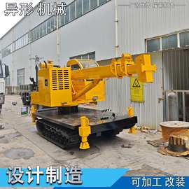 履带式起重机步履吊车冬季野外吊重雪地泥泞5吨8吨12吨吊机工厂