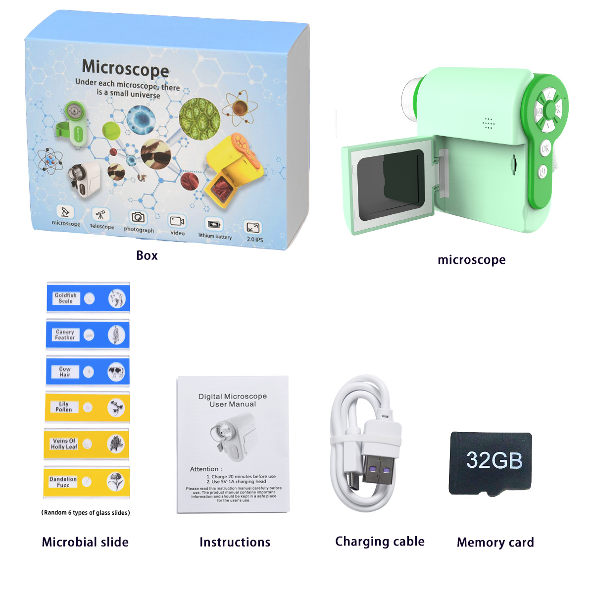 English green + with 32g