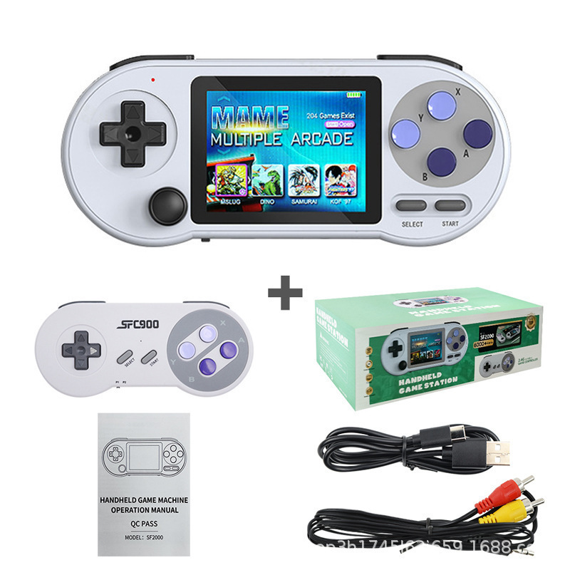 クロスボーダーSF2000レトロGBAストリートマシン家庭用ツインテレビ8000ゲーム機無線ハンドル携帯機|undefined