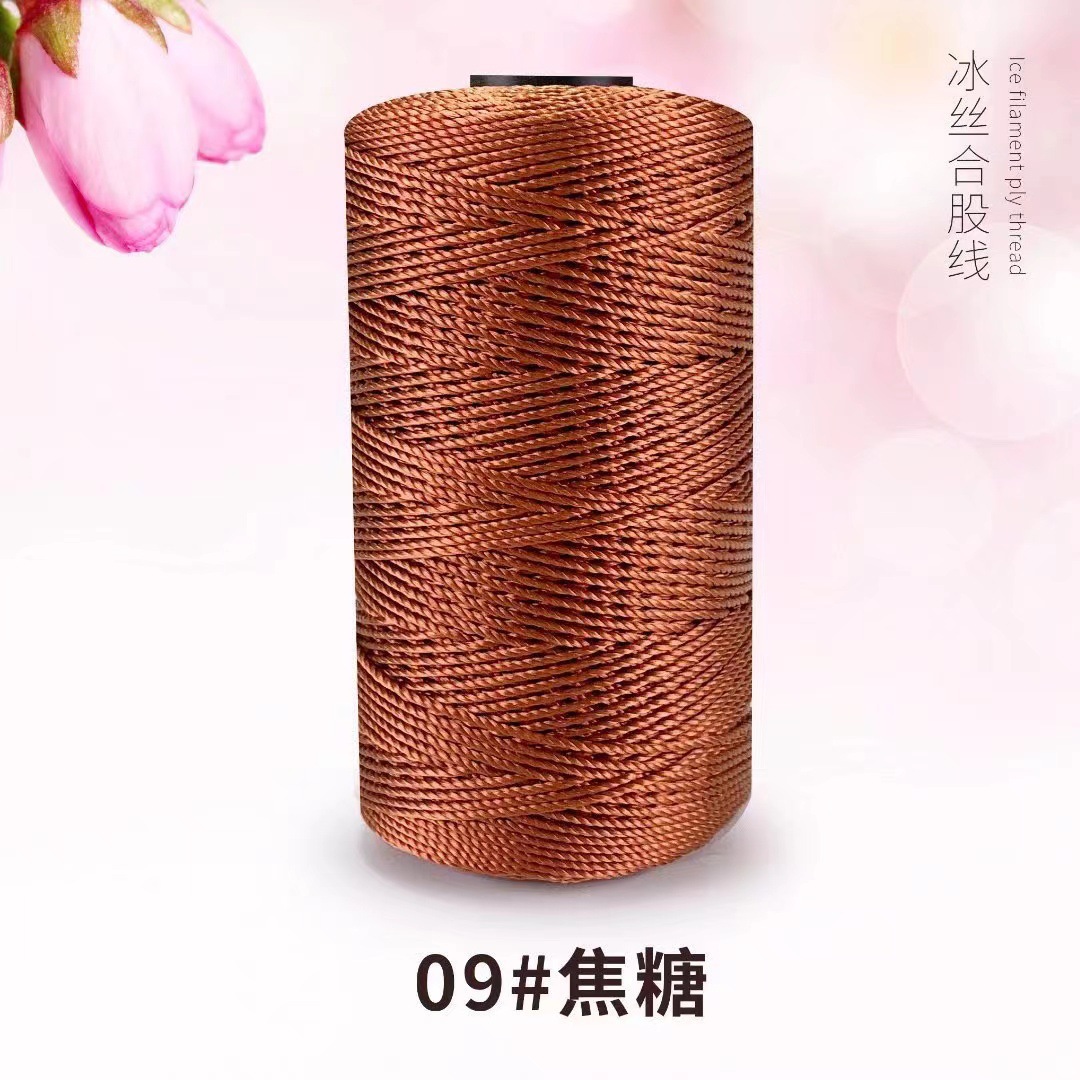 Hilo para Crochet de 3 Hebras de Nylon para Tejido a Mano