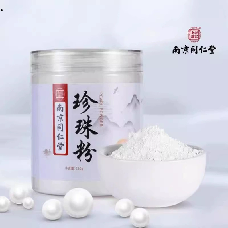 Nanjing Tongrentang Lejia Laopu Жемчужный порошок Нежная кожа Натуральная маска Порошок Жемчужная шлифовка Нежная замена волос