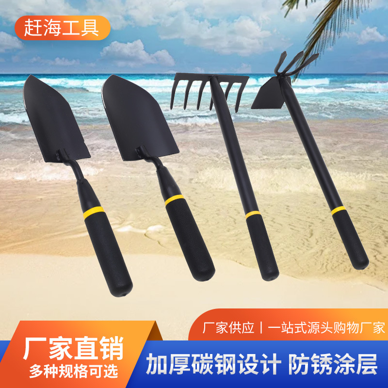 Herramientas de plantación directas de fábrica, pala de jardinería doméstica, pala de plantación de flores, pala de hoja abierta