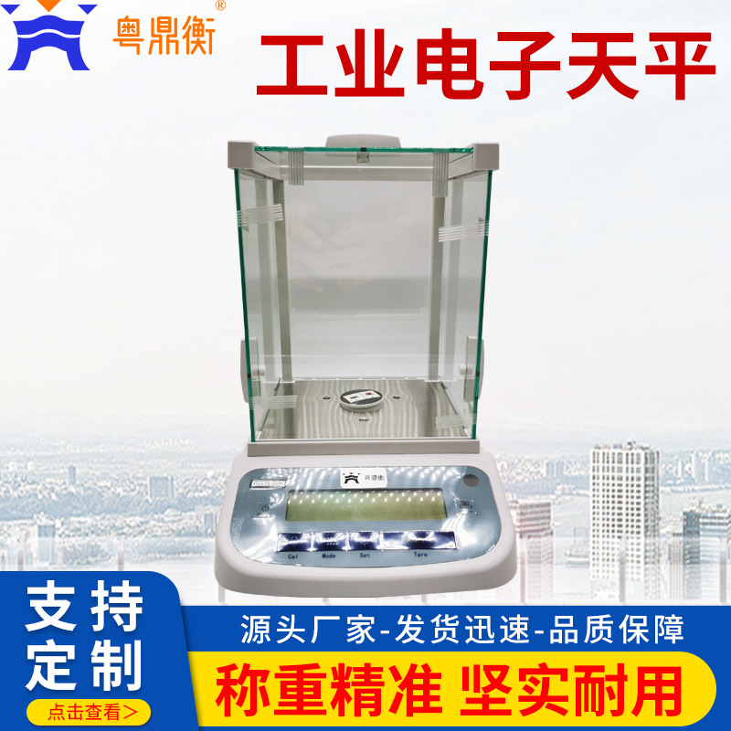 Industrial Balance, Ten Thousandths of a Gram Scale, 0.1Mg, for Medicinal Materials, Jewelry, Laboratory Use, Electronic Analysis, Precise Measurement