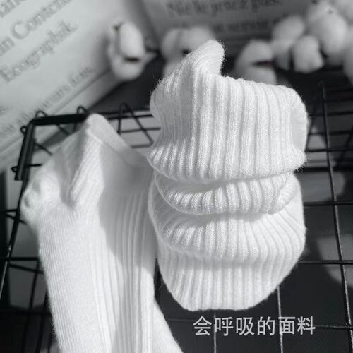 Zhuji Hosiery Wholesale Summer Anti-Odor Absorbent Women's White Simple Stylish Short Socks Slipper Socks for Men