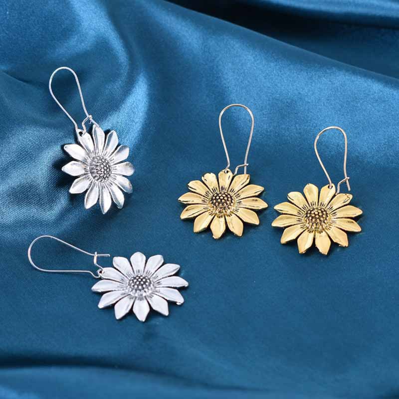 Retro Flower Alloy Plating Women's Ear Hook display picture 4