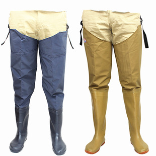 New Men's and Women's Rice Planting Shoes, Soft-Soled Farmland Shoes, Wading Pants, Water Shoes, Waterproof Pants, Knee-High Rice Field Shoes, Rice Field Wading Pants