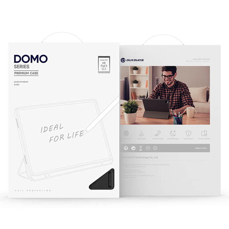 Aplicable para Honor Pad10 cubierta plana de tres plegadas contra caídas, cubierta resistente a los arañazos, fábrica de cubierta al por mayor HonorPadX9a