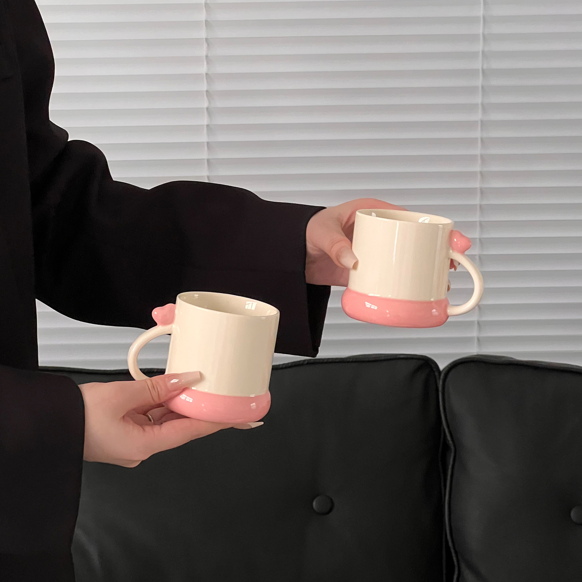 Shang 'en amor set de té de cerámica doméstica ligera de lujo doméstica sala de estar agua caja de regalo regalo regalo de bodas