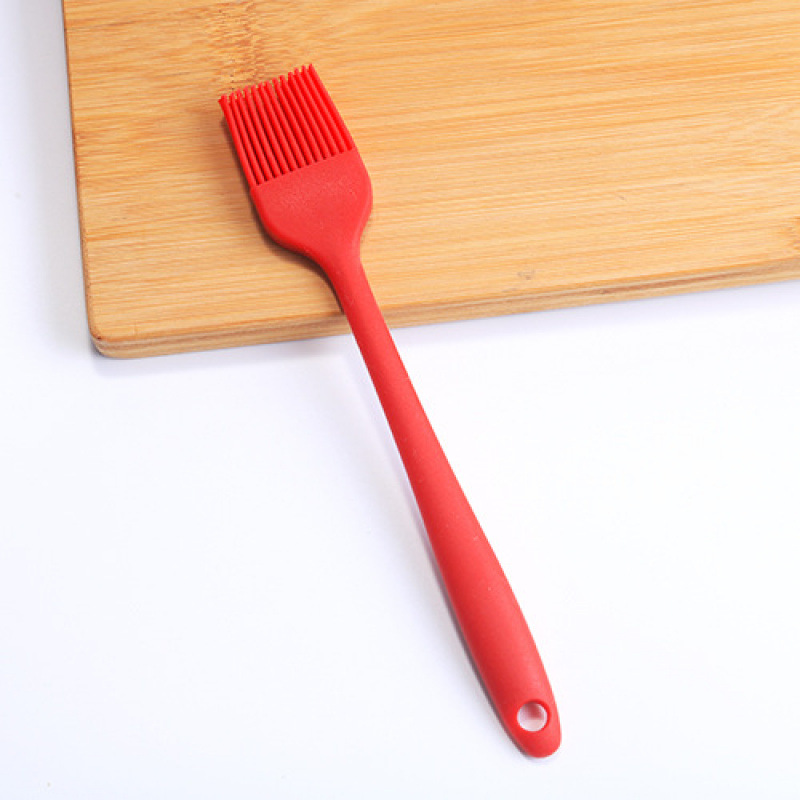 Barril de almacenamiento rojo todo incluido mango de silicona utensilios de cocina 10 piezas juego de utensilios de cocina antiadherente conjunto de cocina