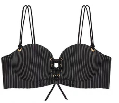 Ventas directas de fábrica comercio electrónico transfronterizo Sudeste de Asia Vietnam Tailandia damas burbujas encaje pecho pequeño recogido sujetador Tovin