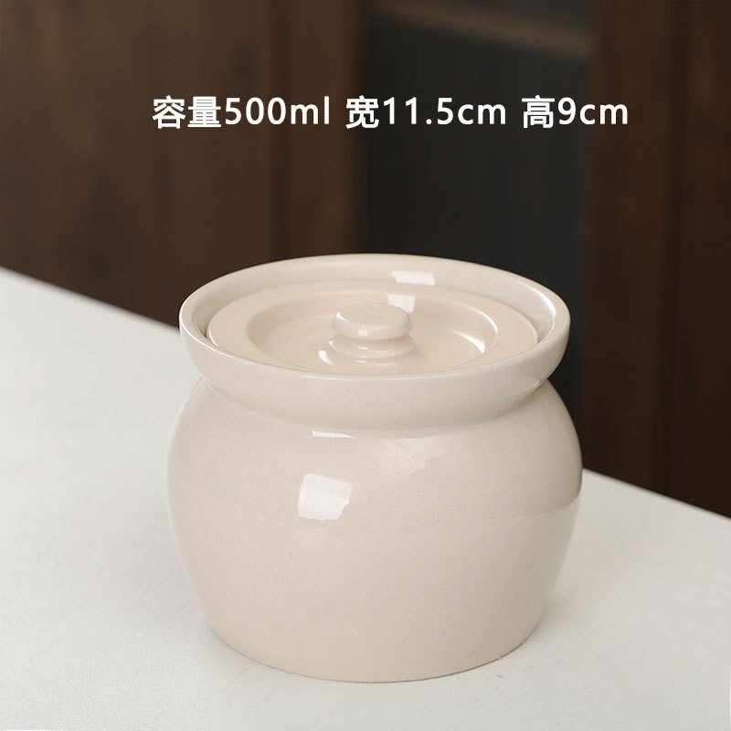 500ml de cerámica impermeable con cubierta, cerámica doméstica, cerámica impermeable