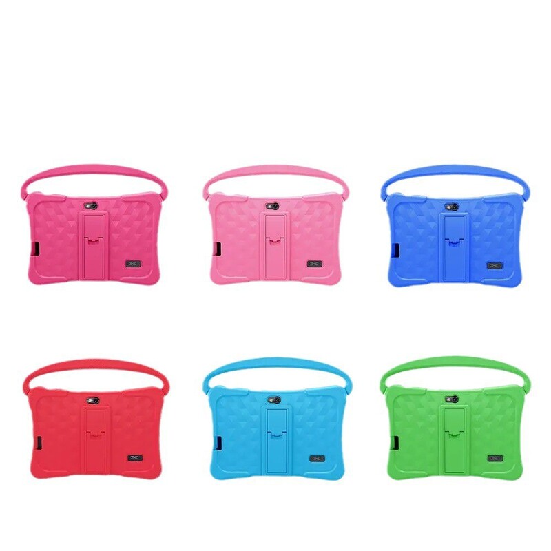 2+32g New Model 7inch Kidsren's Tablet Computer Android Smart Eight-Core Bluetooth Camera Ips Screen Gift