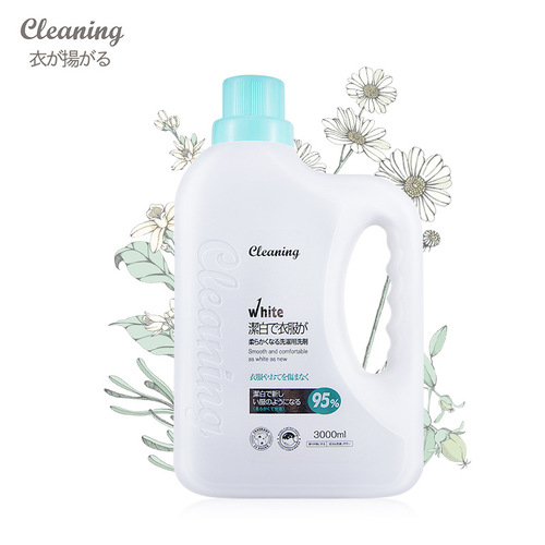 Yi Feiyang Tieti Wuyu Laundry Detergent 3L White Wuyu Softening Laundry Detergent Household Long-lasting Fragrance Mite Removal Stain Removal