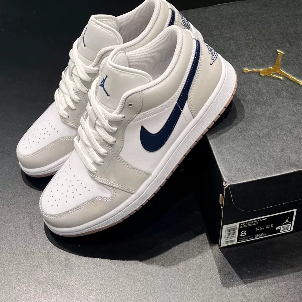 Кроссовки Air Jordan 1, трендовые низкие кроссовки для мужчин и женщин для отдыха