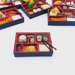 Dollhouse Japanese-Style Fast-Food Bento & Sake Set | Mini Food Toy Accessories for BJD Peripheral Scenes