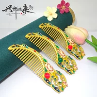 Гребень для волос Jinxi с узором «брови», красивый гребень-соломка с сорокой, поднимающейся к сливе, свадебный гребень, пустотелая ручка, массажный гребень, гребень с цветком сливы