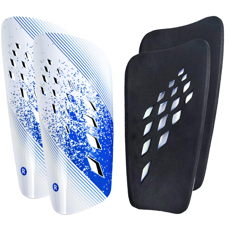 Cross-Border In-Stock Football Shin Guards for Competition and Training, Anti-Collision for Adults and Children, Insertable Football Knee Pads, Sports Protective Gear