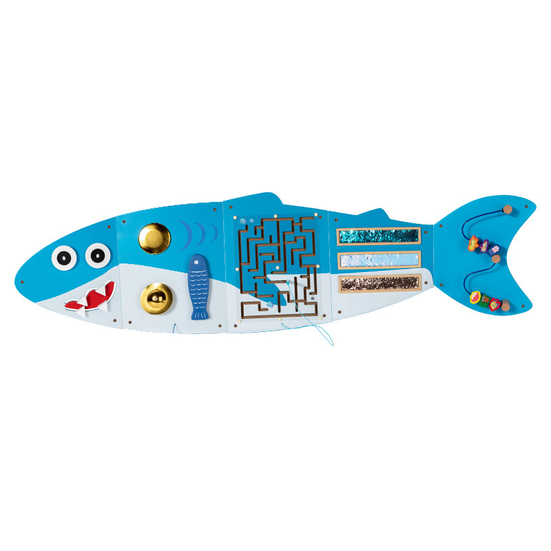 Juguetes educativos de pared de madera maciza para jardín de infantes, juegos de pared con tablero de operaciones, decoración de pared.