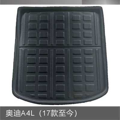 [Foreign Trade Version] Aud.I A4L 2017-2025 Rear Trunk Mat Car Trunk Mat (Trunk Mat) - audi-a4l-17-25-models-black