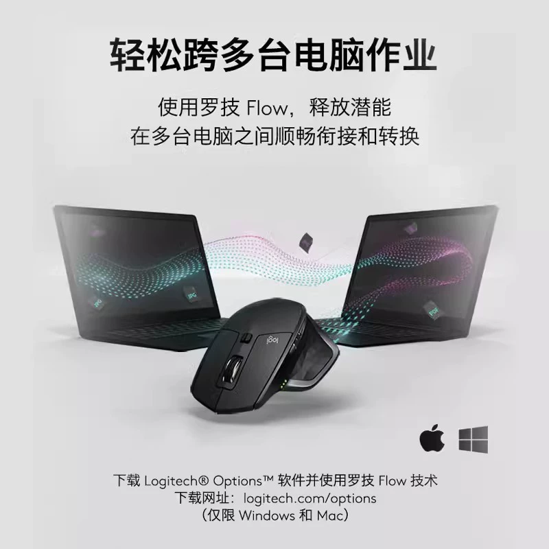 Подлинная мышь Logitech MX Master 2s, беспроводная, Bluetooth/двойная зарядка Youlian — крупная мышь