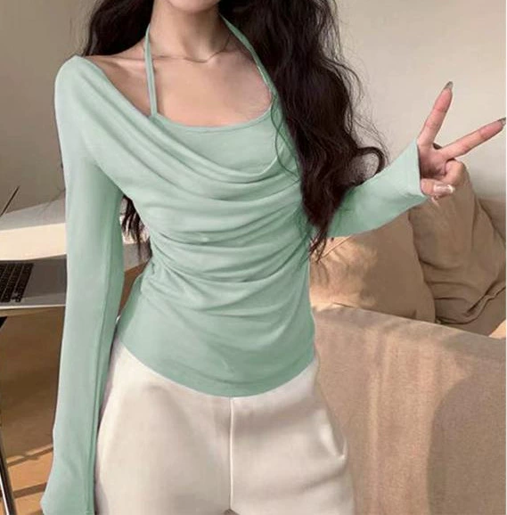 Демисезон с длинными рукавами, облегающий sexy набор, slim fit, яркий запоминающийся стиль