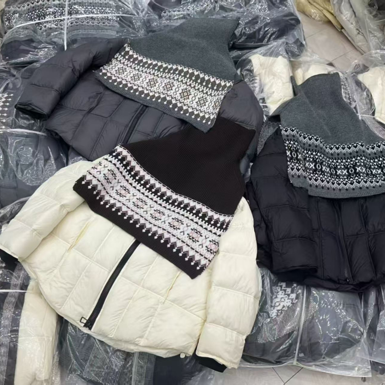 Winter fashionable down jacket