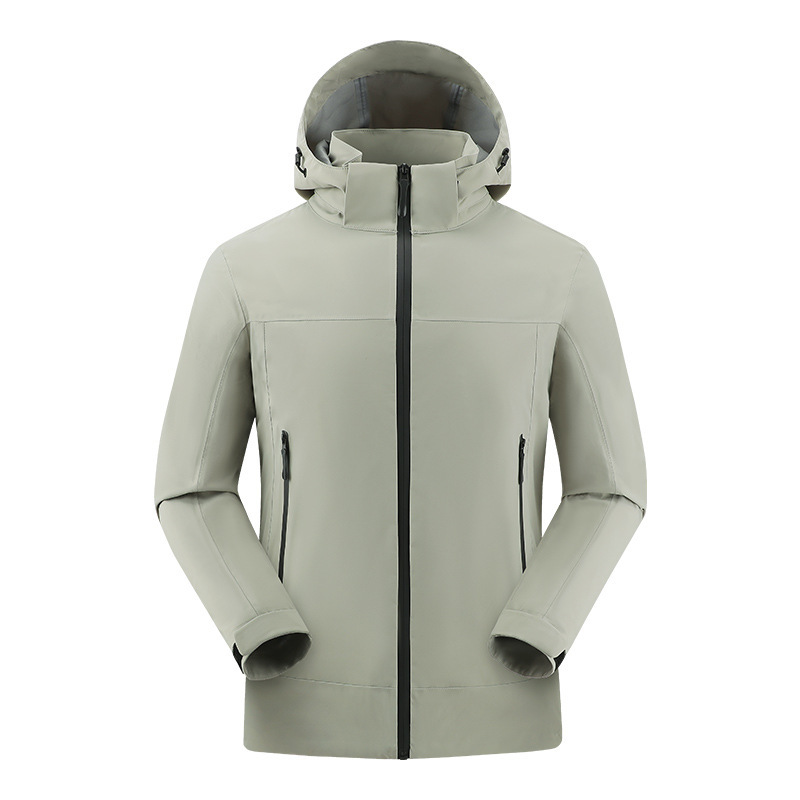2025新型ハードシェル突撃服男女作業服カスタム防風防水カップルモデル印刷パターンロゴ卸売り|undefined