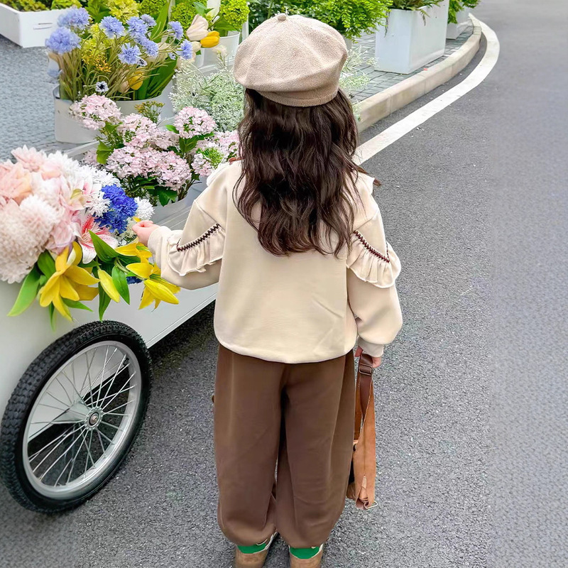 女童套装春秋2025新款洋气时髦秋季女孩宝宝衣服儿童时尚洋气穿搭|undefined