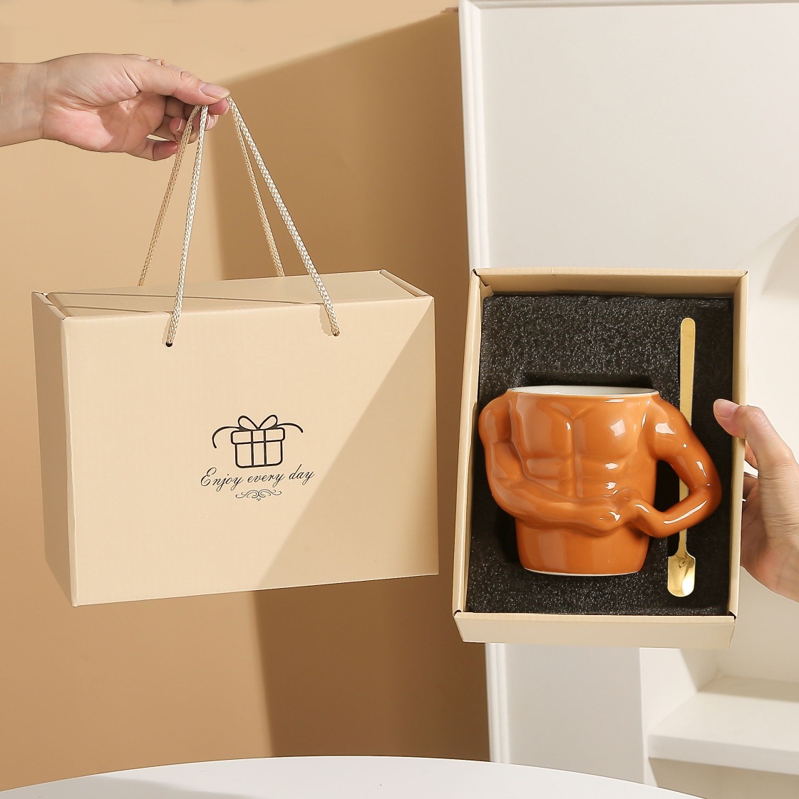 Regalos de cumpleaños extraños para amigos, regalos de chicas, copas de novios, tazas extrañas, caja de regalo