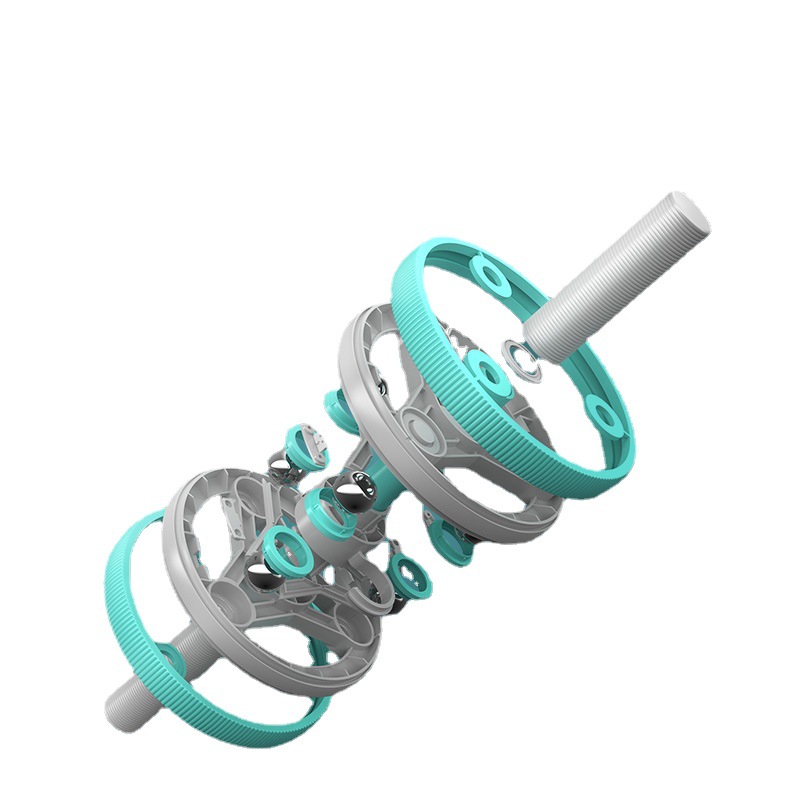 Multi-función push-up equipo de fitness máquina abdominal rueda muscular hombres y mujeres fitness dispositivo de tensión dispositivo mini mancuerna