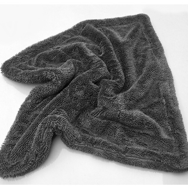 1200GSM Car Drying Towel Double Side Thickened Absorbent Twisted Cloth Braid Cloth Microfiber Car Towel