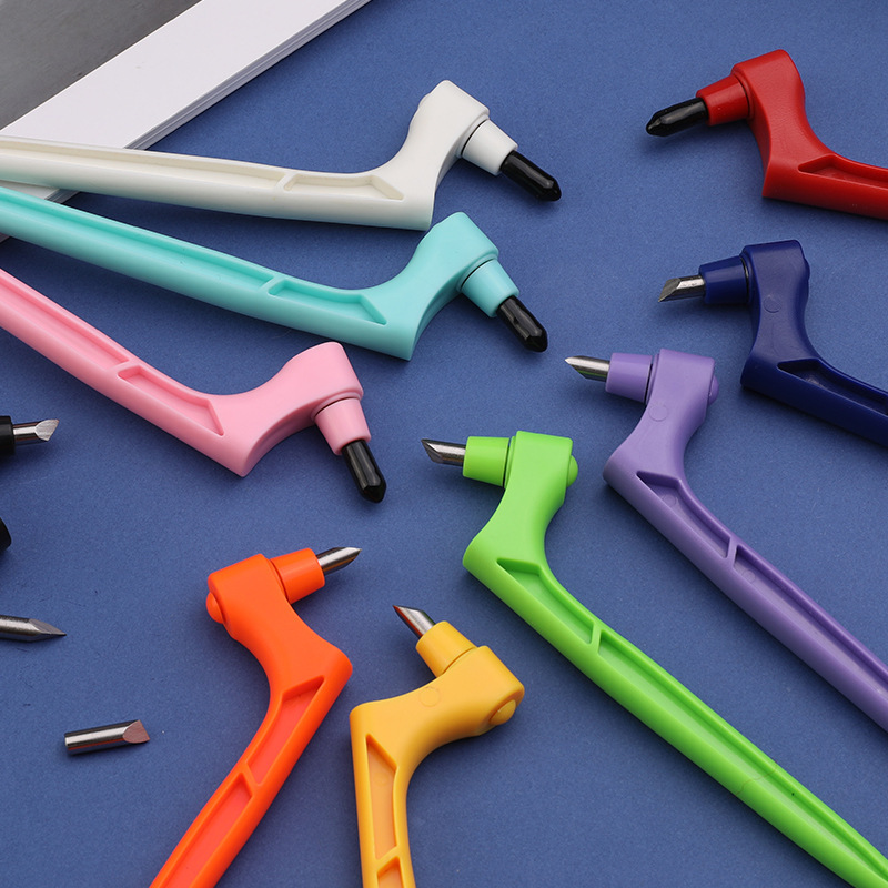 360度旋转美工刀剪纸笔雕刻 DIY 艺术工艺手持旋转雕刻刀