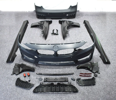 Big Surrounded | Rear Bumper Grille Fender m Kit