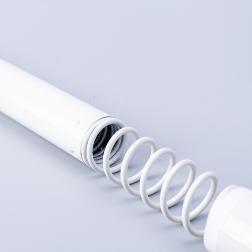 Hole-free telescopic rod curtain support rod door curtain shower curtain aluminum alloy load-bearing rod clothes drying rod wardrobe rack rod installation