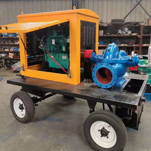 卡博恩柴油抽水机拖车式柴油泵车水泵机组大型外用设备抽水机