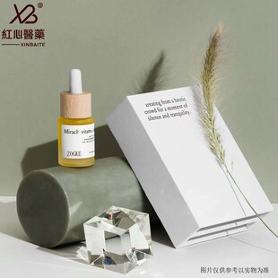 Factory creative 10ml transparent cylindrical thick bottom aromatherapy essential oil dropper bottle original ecological bamboo ring sub-bottle