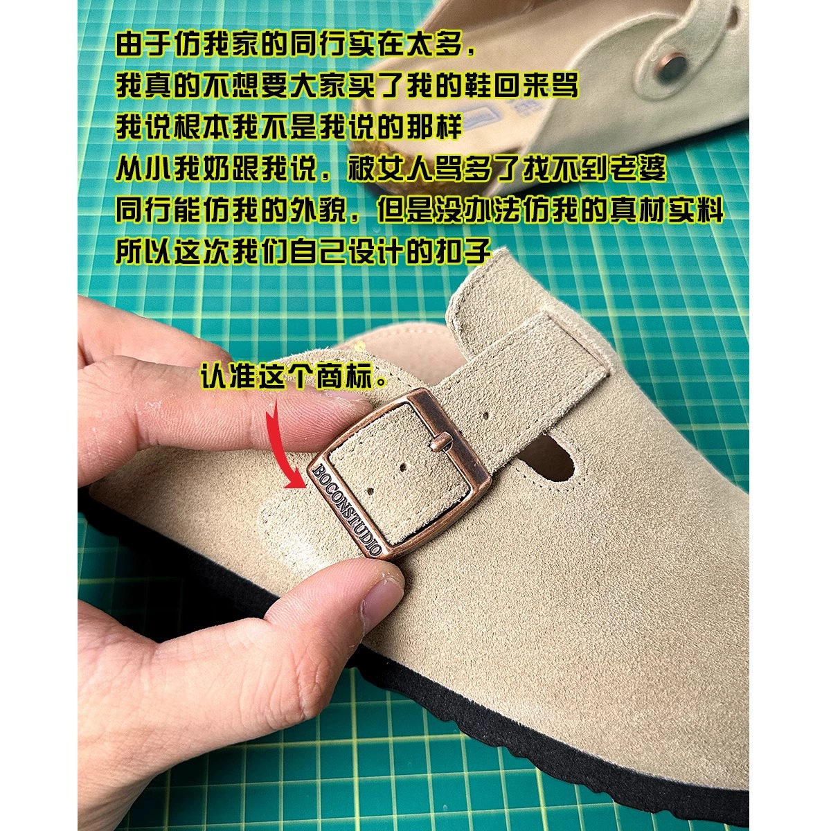 Кожаные ботинки Birkenstock женские 2025 весна новые мужские и женские тапочки пробковая подошва плоский низ рыболовная шапка полуподошва Birkenstock обувь